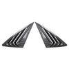 Audi Q3 F3 Sportback (2019-2024) Carbon Look Rear Window Louvers Cover