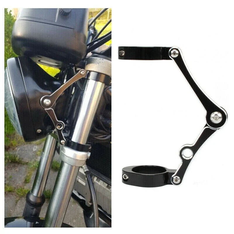 Motorcycle 39 / 41mm Fork Front Headlight Turn Light Mount Holder Bracket