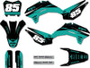 Kayo TT 125 Models - Groove Teal Style Custom Graphics Full Kit