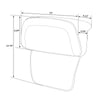Harley Touring Road Glide Backrest Pad (2014-2024)