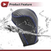 Mazda CX-5 Gear Shift Knob Cover Black Blue Faux Leather (2013-2014)
