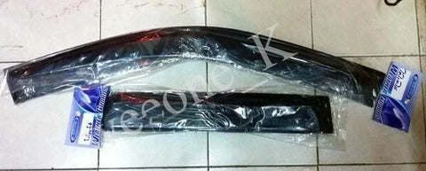Chevrolet Holden Colorado 2 x Front Door Wind Shield Air Guards (2002-2011)