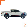 Toyota Hilux Revo 5" Rocco Black Red Fender Flares (2020-2023)
