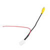 Reverse Camera 4-Pin Male Car Radio Plug Adapter