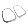 Mini Cooper S F55 F56 F57 2 x Chrome Rear Tail Light Trim Rings (2014-2018)