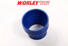 Intake / Turbo Intercooler Pipe 74-102mm Blue Silicone Reducer Hose