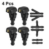 Ford F-150 4pcs Front Windshield Washer Nozzles (2004-2014)