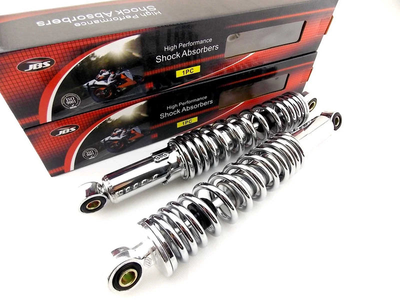 Kawasaki KH250 320mm JBS Chrome Rear Shock Absorbers
