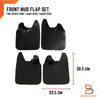 Toyota Hilux 2WD Front Rubber Mud Flap Splash Guard (1988-1996)