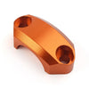 Motocross MX 22mm Master Cylinder Perch Clamp Cover Orange