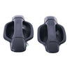 Isuzu D-Max REAR LEFT+RIGHT Black Door Handle Outer 2 x (2006–2012)