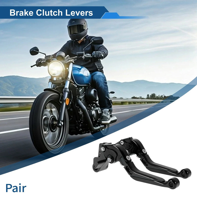 Kawasaki NINJA650R Levers / Adjustable Levers / Brake & Clutch Levers Black