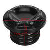 Harley Sportster 883 1200 XL883 XL1200 Fuel Gas Cap Oil Tank Cover (96-14)