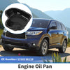 Toyota Highlander 2018-2021 Steel Black Engine Oil Pan