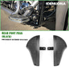 Harley Davidson Softail Black Rear Passenger Foot Pegs (2018-2025)