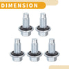 Buick 5 x Oil Drain Plug Pan Thread Repair