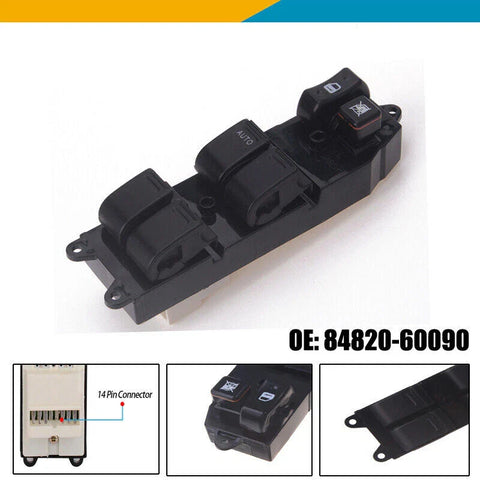 Toyota Hilux Tacoma Master Power Window Switch (2005-2015)