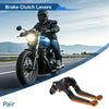 Honda X11 (1999-2002) Black Orange Adjustable Brake Clutch Levers