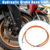 Motorcycle Hydraulic Brake Hose Line 10mm Orange