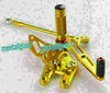 Kawasaki Ninja ZX10R (2004-2005) Gold Rearset Rear Set