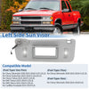 Chevrolet Silverado 1500 2500 3500 Left Side Sun Visor Gray (2015-2018)