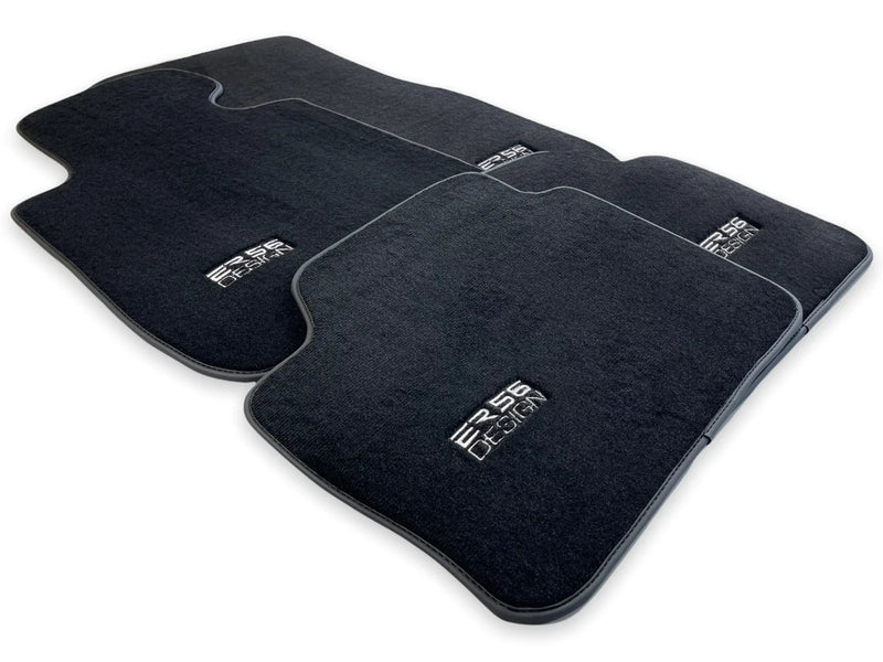 BMW X3 Series E83 Premium Black Tailored Floor Mats (2004-2010)