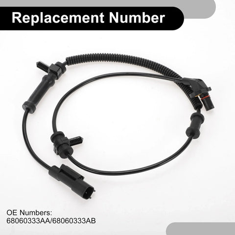Dodge Ram 1500 Pickup 2009-2010 ABS Wheel Speed Sensor