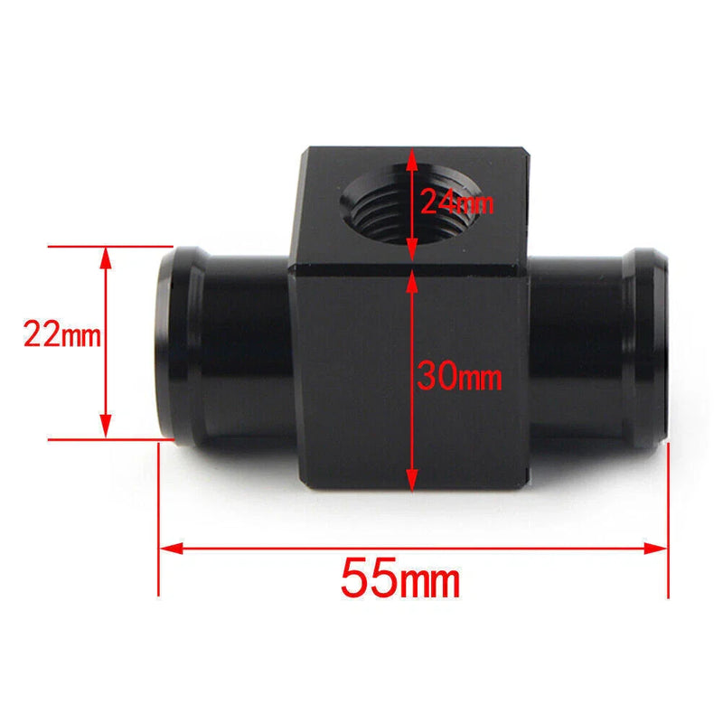Yamaha Kawasaki Honda 22mm Black Temperature Switch Radiator Fan