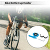 Motorcycle Bicycle Universal Blue Aluminum Alloy Cup Holder Water Bottle