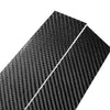 VW Golf 8 Carbon Fiber Black B-Pillars Cover Trim (2021-2023)