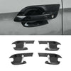 Isuzu D-Max 2021-2022 Carbon Fiber Exterior Door Handle Bowl Cover
