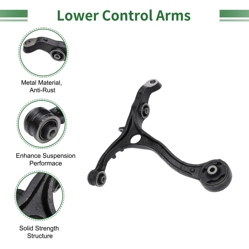 Honda Accord 4pcs Front Suspension Kit Control Arm Ball Joint