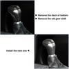 Toyota Tacoma Black Faux Leather Gear Shift Knob (2005-2023)