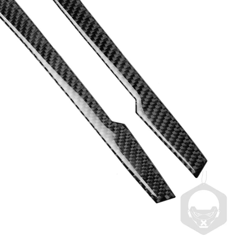 BMW 3 Series G20 G28 2 x Carbon Fiber Light Eyebrow Trim (2019–2024)