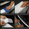 Honda Civic PU Leather Rear Bumper Sill Protector Plate Cover (2013–2022)