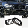 BMW X3 G01 X4 G02 2018-2021 Real Carbon Fiber Front Bumper Grille Grill