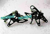BMW S1000RR 2010-2013 - Black Adjustable Rearsets Footpegs