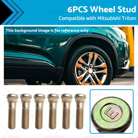Mitsubishi Triton 6 x Wheel Studs (MH - MR)