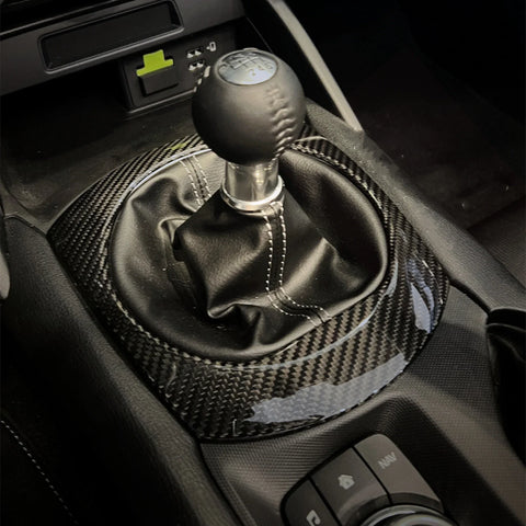 Mazda MX-5 (2016-2025) Dry Carbon Fiber Center Gear Shift Panel Trim