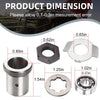 YAMAHA Kodiak 400 Clutch Bearing Push Plate LOCK WASHER Kit (1993–1998)
