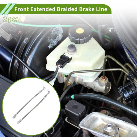 Nissan Patrol GQ Y60 Front Extended Brake Line Hoses (1988-1997)