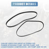 V-Ribbed Serpentine Drive Belt Set Infiniti G35 (2003-2006)