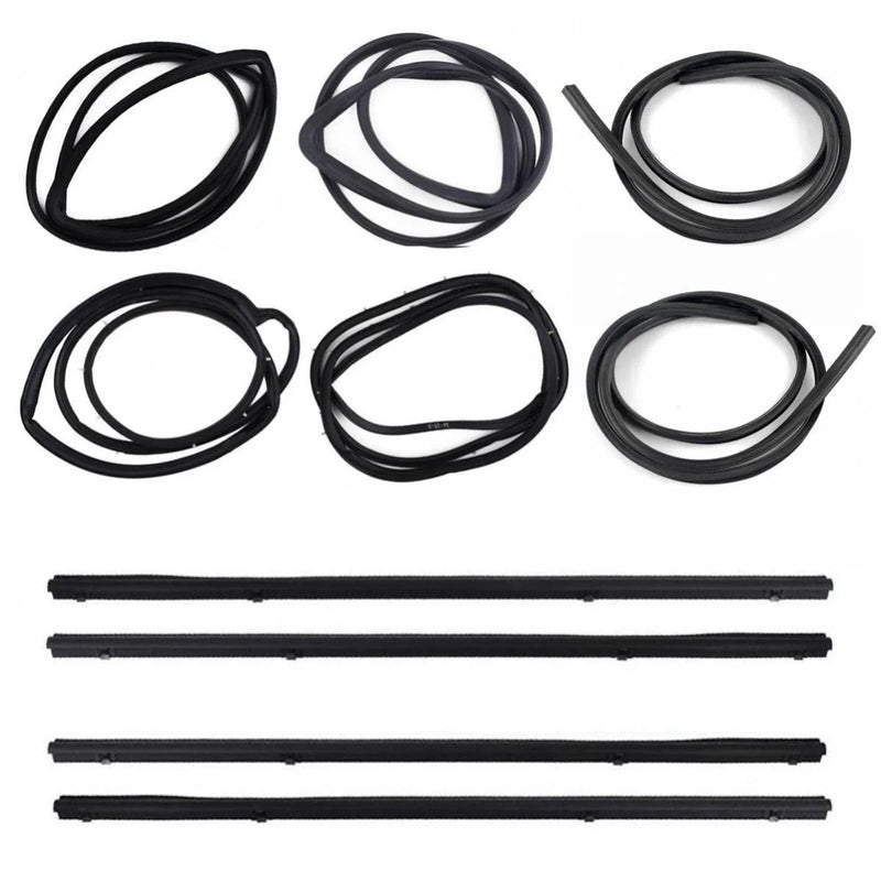 Weatherstrip Rubber Complete Set 10 Fits Toyota Hilux RN30 RN40 UTE 1978-83 D06