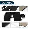 Mitsubishi DELICA D5 (2007-2019) Black Set Dashboard Cover Mat
