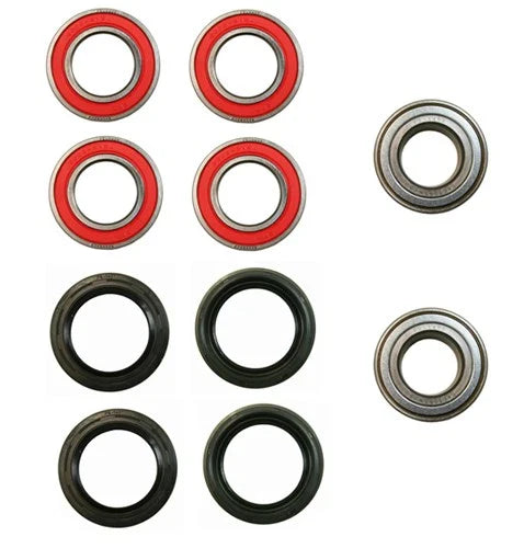 Yamaha Grizzly 450 4x4 IRS Front & Rear Wheel Bearings & Seals (2007–2013)