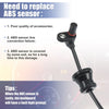 Chevrolet Equinox Rear Left & Right ABS Sensors (2010-2017)