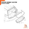 Holden Colorado 7, Trailblazer SUV Rear Compartment Aux Box (2012-2022)
