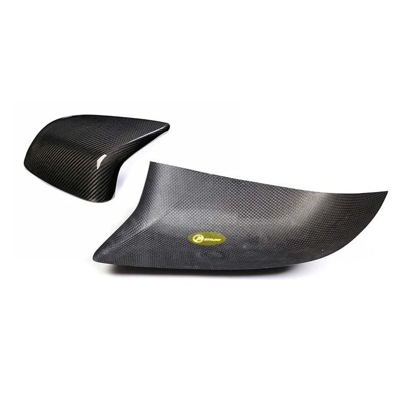 BMW X5M X6M F85 2014-2019 DRY Carbon Fiber Stick-on Side Mirror Caps Cover