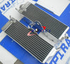 HONDA CR500 CR500R Aluminum Radiator + RED Hose (1985-1988)