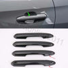 Toyota RAV4 Smart Keyhole Carbon Fiber Door Handle Cover Trim (2019-2023)
